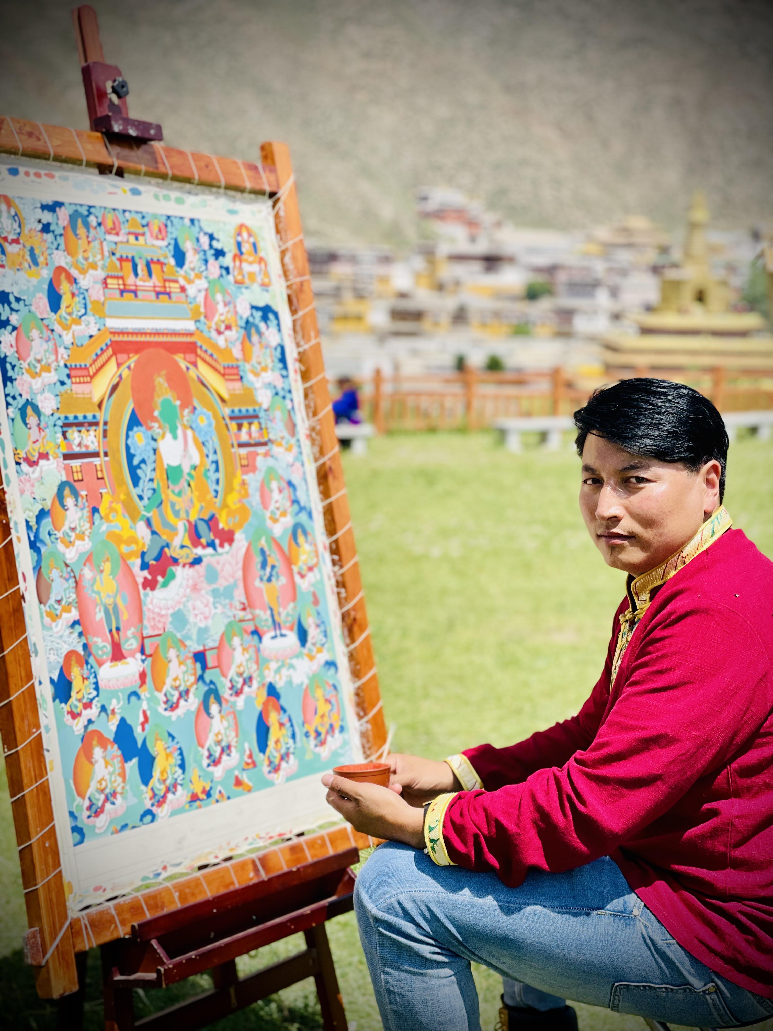 Master Thangka Painter