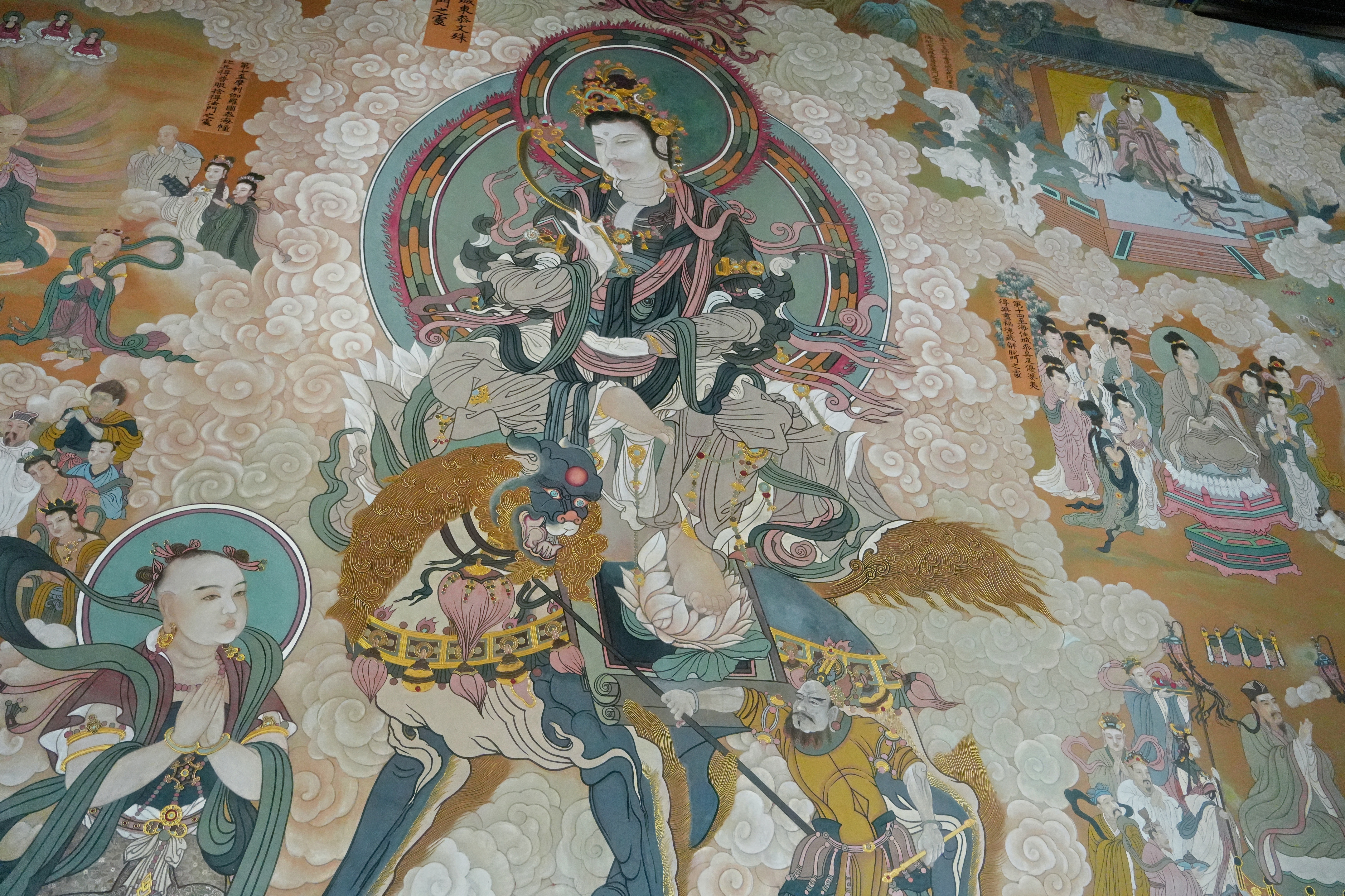 Temple Architecture Close-up